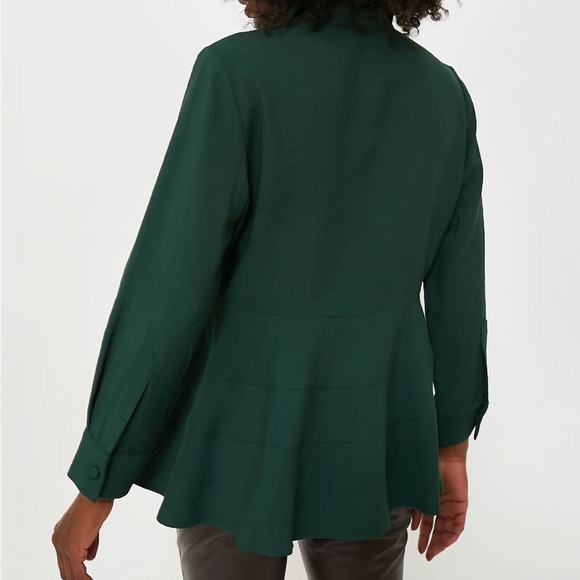 Hunter Green Ashlen Blouse
POMANDER PLACE - Picture 4 of 11